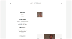 Desktop Screenshot of gsbobroff.com